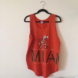 Miami Hurricanes vintage tank